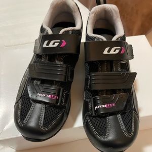 Garneau black/pink spin shoe